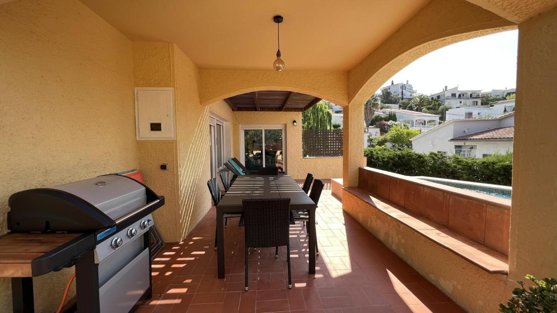 Villa Preciosa Casa En Mas Fumats Con Piscina Y Bonitas Vistas Av-49 La La Selva de Mar Exterior foto